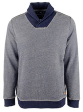 Tommy Bahama Men's Agave Azul Long Sleeve Shawl Neck Pullover Indigo Medium